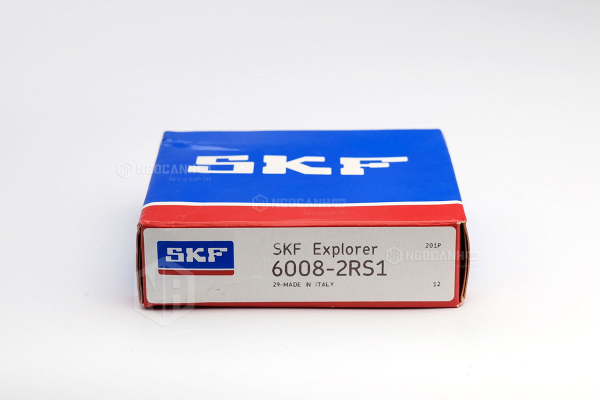 Vòng bi 6008-2RS1 thương hiệu SKF do NGOCANH.COM phân phối chính hãng tại thị trường Việt Nam