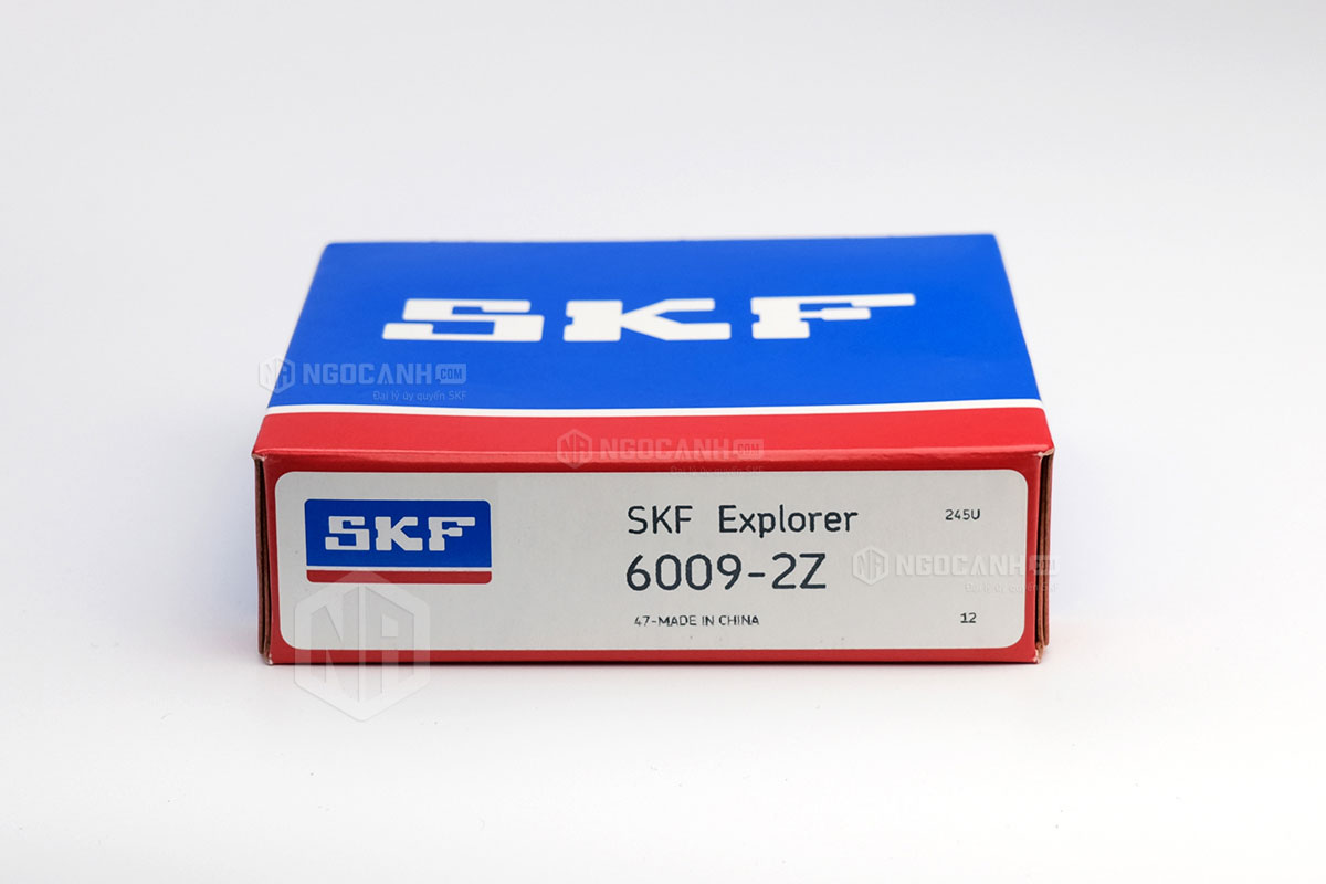 Vòng bi 6009-2Z thương hiệu SKF do NGOCANH.COM phân phối chính hãng tại thị trường Việt Nam