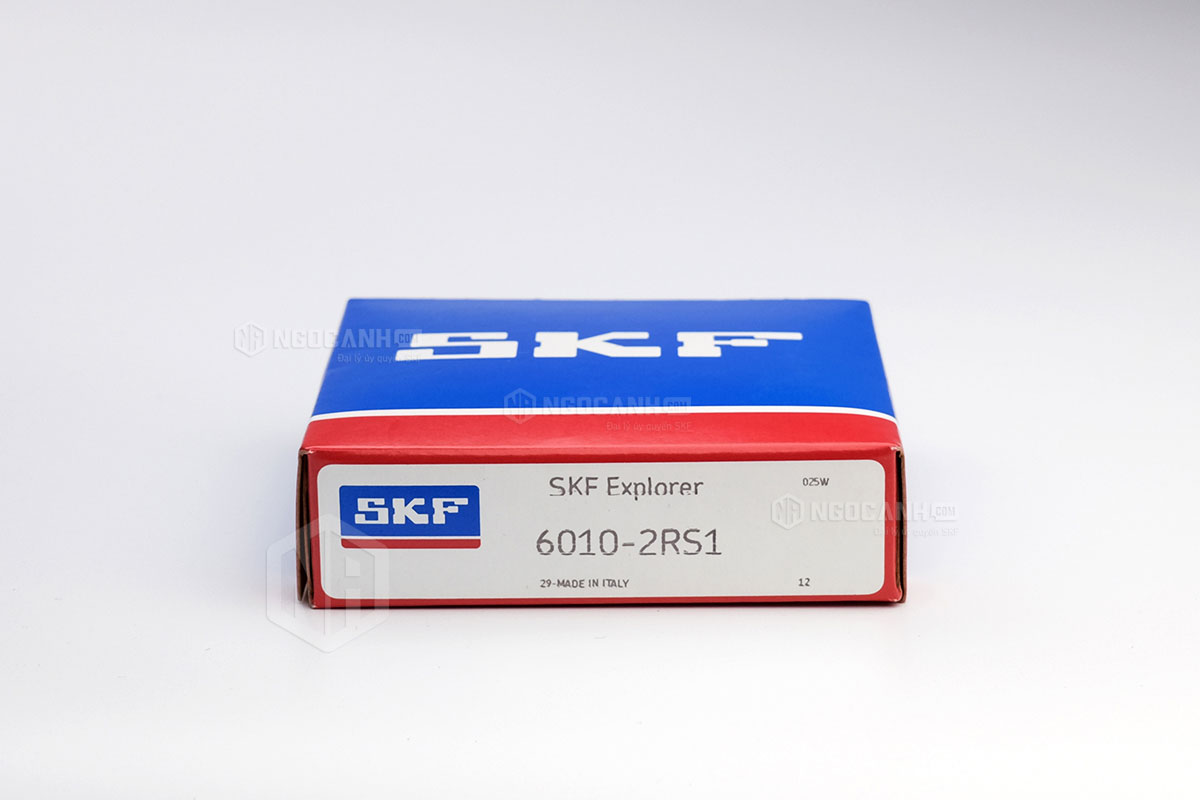 Vòng bi 6010-2RS1 thương hiệu SKF do NGOCANH.COM phân phối chính hãng tại thị trường Việt Nam