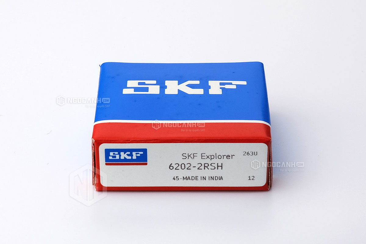 Vòng bi 6202-2RSH thương hiệu SKF do NGOCANH.COM phân phối chính hãng tại thị trường Việt Nam