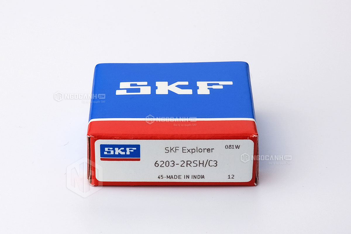 Vòng bi 6203-2RSH/C3 thương hiệu SKF do NGOCANH.COM phân phối chính hãng tại thị trường Việt Nam