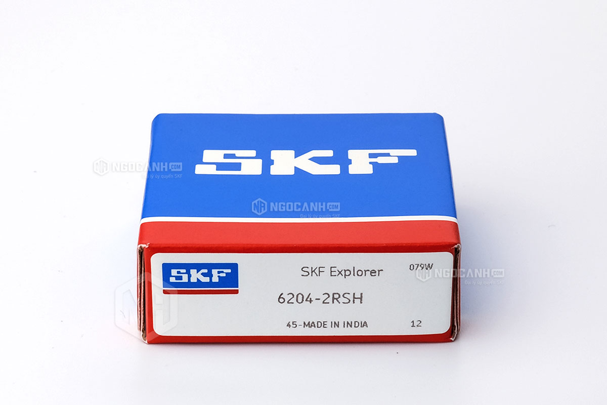 Vòng bi 6204-2RSH thương hiệu SKF do NGOCANH.COM phân phối chính hãng tại thị trường Việt Nam