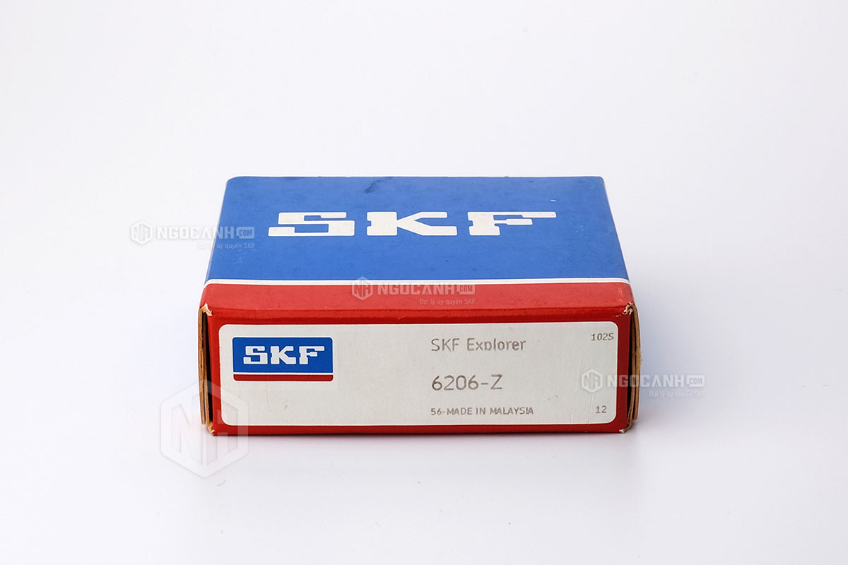 Vòng bi 6206-Z thương hiệu SKF do NGOCANH.COM phân phối chính hãng tại thị trường Việt Nam