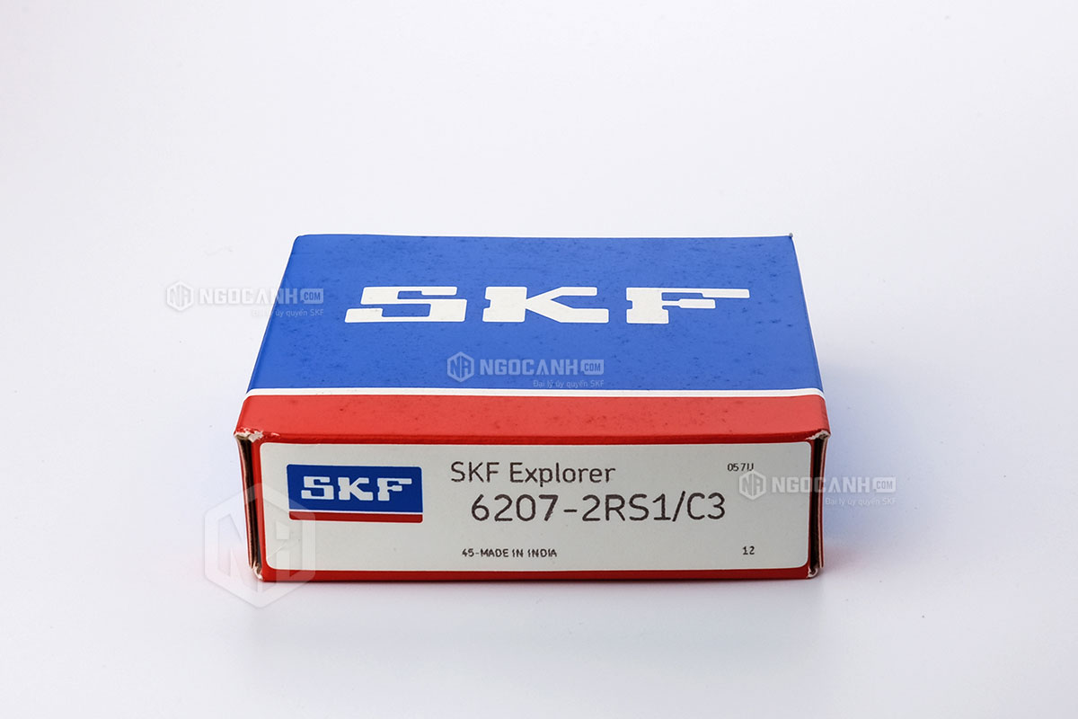 Vòng bi 6207-2RS1/C3 thương hiệu SKF do NGOCANH.COM phân phối chính hãng tại thị trường Việt Nam