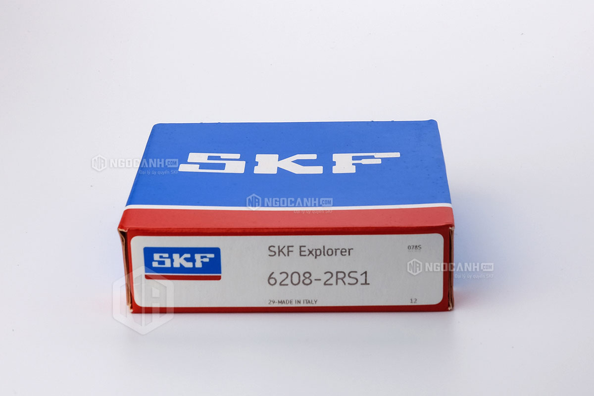 Vòng bi 6208-2RS1 thương hiệu SKF do NGOCANH.COM phân phối chính hãng tại thị trường Việt Nam