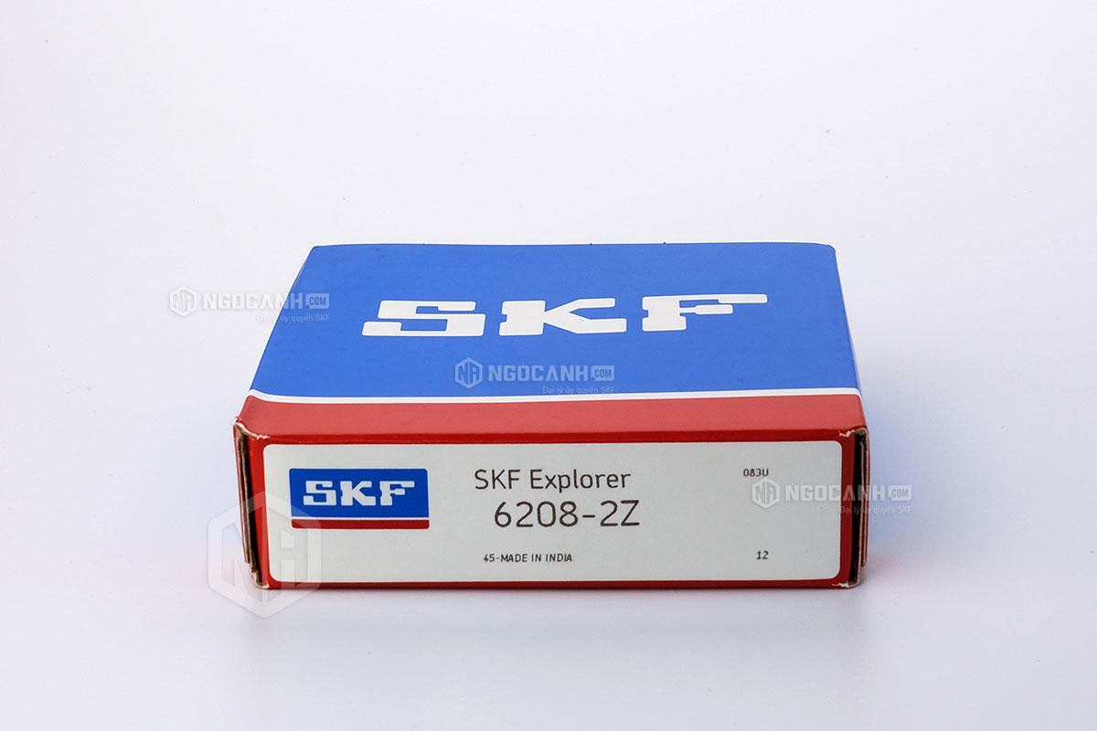 Vòng bi 6208-2Z thương hiệu SKF do NGOCANH.COM phân phối chính hãng tại thị trường Việt Nam