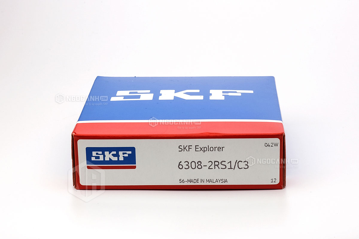 Vòng bi 6308-2RS1/C3 thương hiệu SKF do NGOCANH.COM phân phối chính hãng tại thị trường Việt Nam